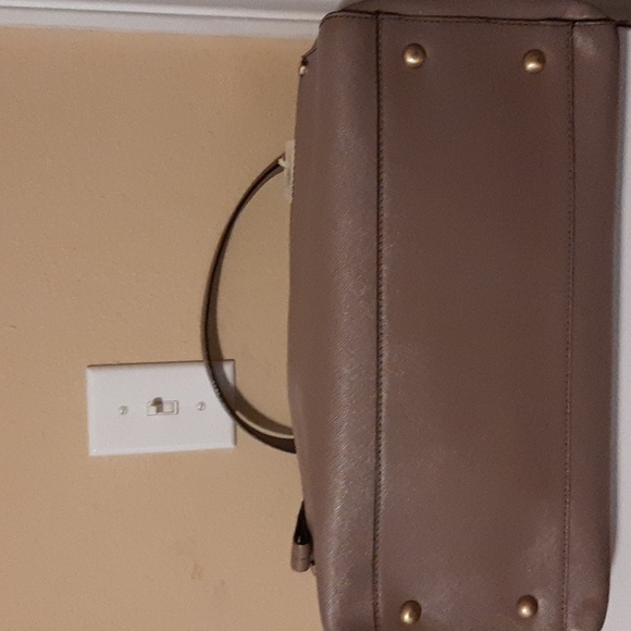 OrYANY TAUPE Leather/Suede Tote - Picture 3 of 7